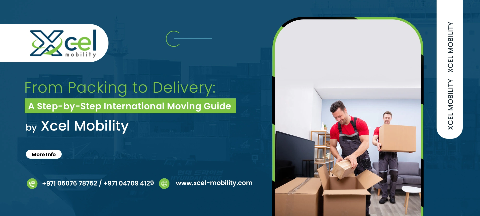 From Packing to Delivery: A Step-by-Step International Moving Guide by Xcel Mobility