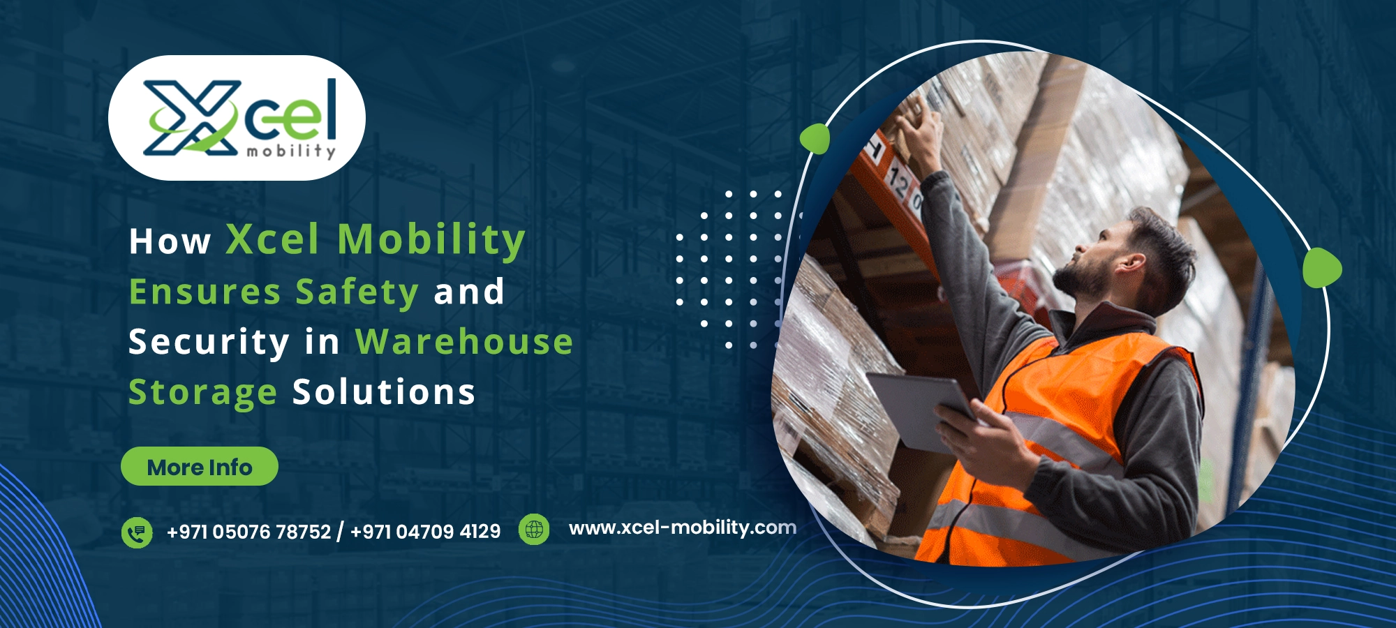 How Xcel Mobility Ensures Safety and Security in Warehouse Storage Solutions
