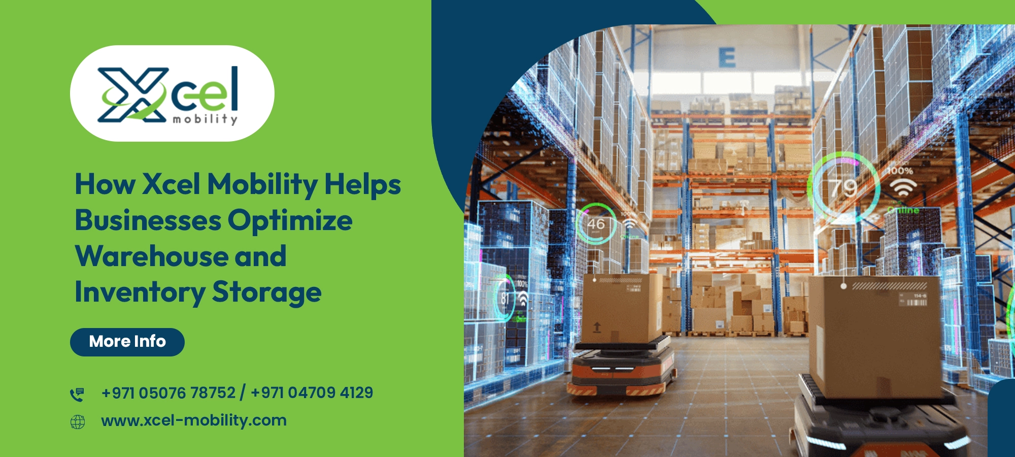 How Xcel Mobility Helps Businesses Optimize Warehouse and Inventory Storage