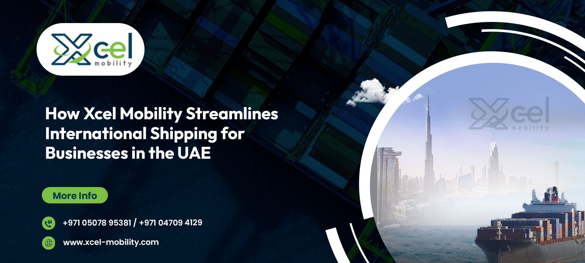 How Xcel Mobility Streamlines International Shipping for Businesses in the UAE