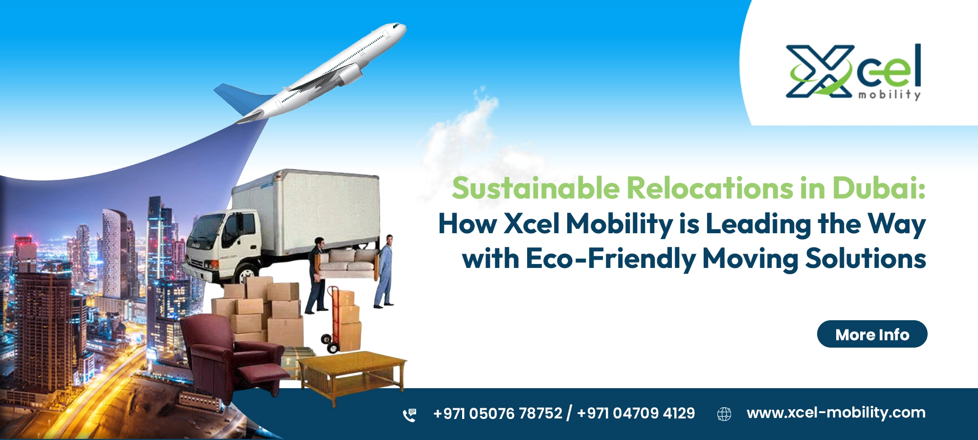 Sustainable Relocations in Dubai: How Xcel Mobility is Leading the Way with Eco-Friendly Moving Solutions