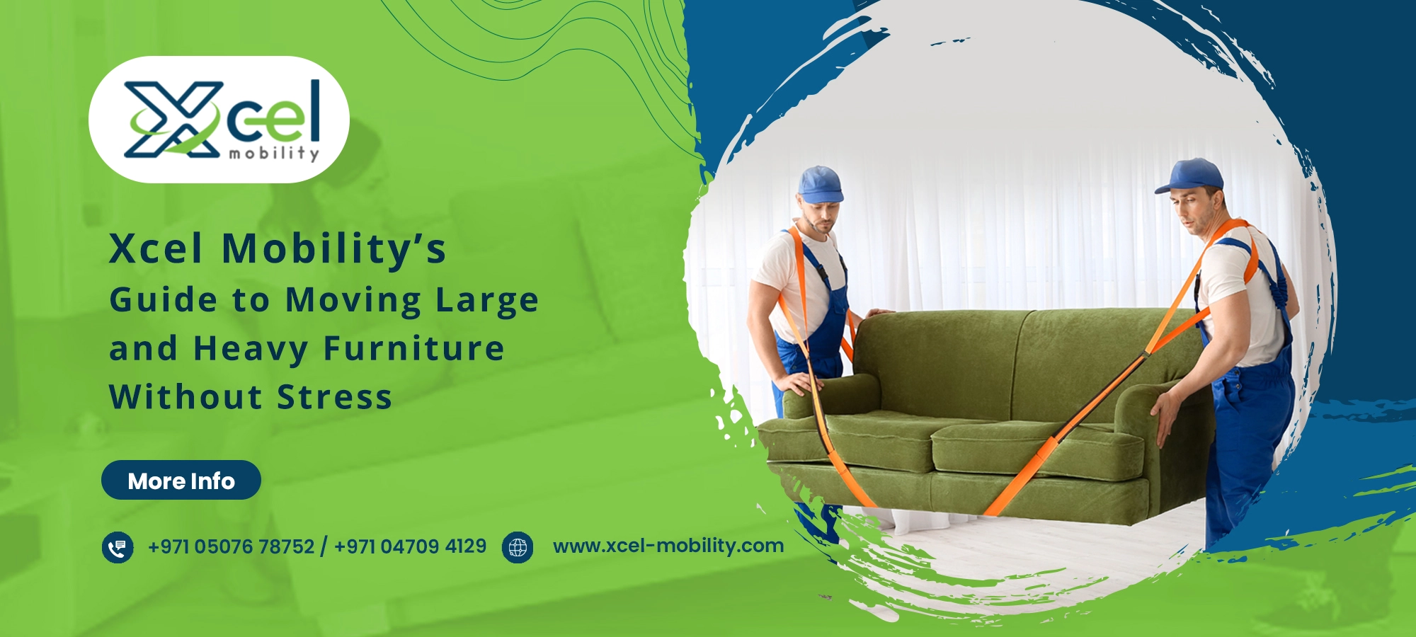 Xcel Mobility’s Guide to Moving Large and Heavy Furniture Without Stress